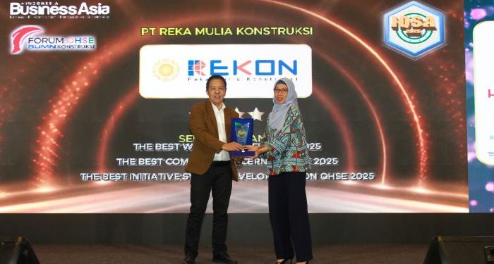 PT Reka Mulia Konstruksi (REKON) Peroleh Penghargaan IQSA Awards 2025