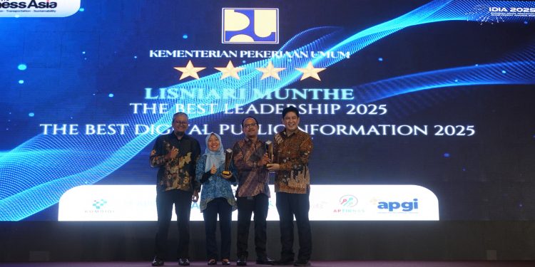 Kementerian PU Raih Penghargaan IDIA Award 2025, Kembangkan Ekosistem Digital Pemerintahan
