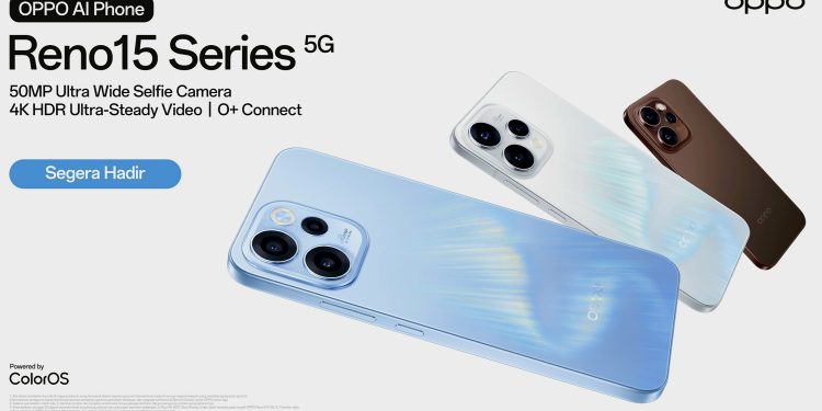 OPPO Reno15 Series Resmi Buka Pendaftaran Minat di Indonesia