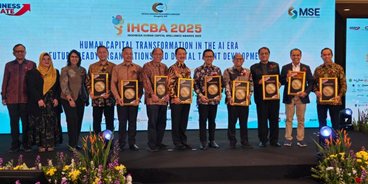 IHCBA 2025 Beri Penghargaan pada Perusahaan yang Lakukan Transformasi SDM Berbasis AI