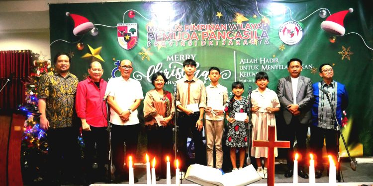 MPW Pemuda Pancasila DK Jakarta Menggelar Perayaan Natal Bersama