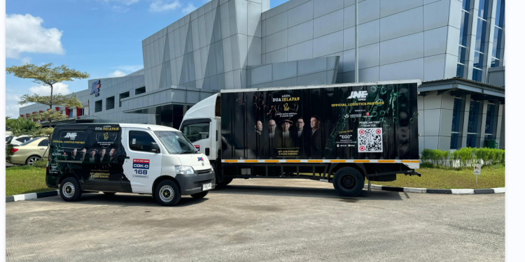 JNE Resmi Jadi Official Logistics Partner Konser “Dua Delapan” Padi Reborn 2026