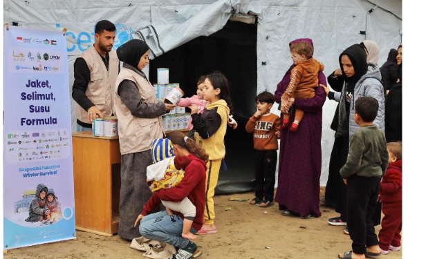 BMM Kirim Relawan Untuk Distribusi Bantuan Kemanusiaan ke Palestina  