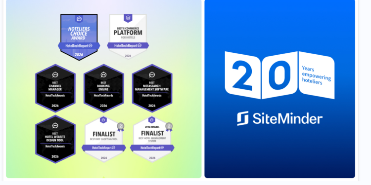 SiteMinder Rayakan 20 Tahun Perjalanan dengan Borong Penghargaan di HotelTechAwards 2026 