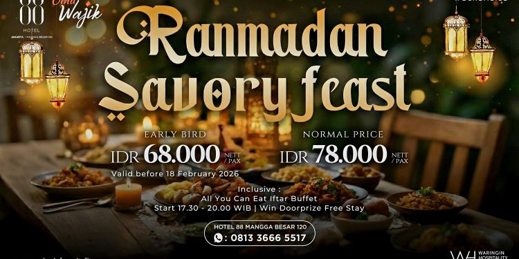 Hotel 88 Mangga Besar 120 Hadirkan Promo Iftar “Ramadan Savory Feast” di Bulan Ramadan 2026