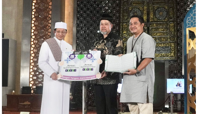 BMM dan Masjid Istiqlal Luncurkan Program Wakaf Al-Qur’an Isyarat