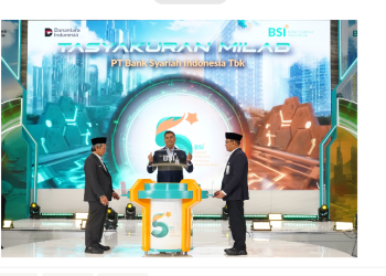 BSI Resmi Naik Kelas Sebagai Persero, Mayoritas Pembiayaan ke Segmen Konsumer dan Ritel