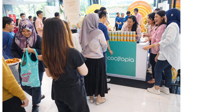 Cooltopia Rilis Yuzu Pomelo dan Melon Orange Bidik Gaya Hidup Aktif Gen Z